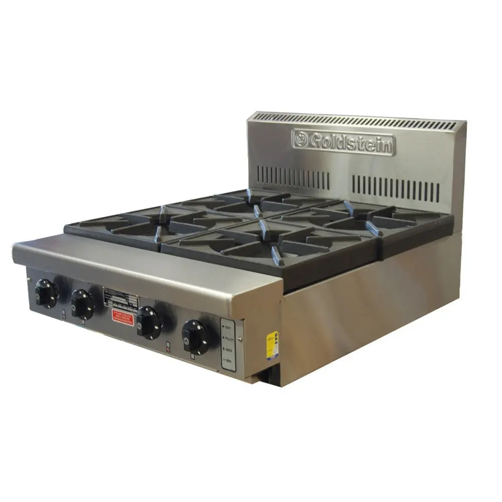 Goldstein PFB-24 4 Burner Gas Bench Top Mattys