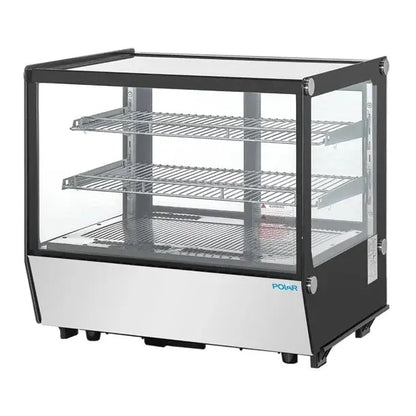Polar G-Series Counter Display Merchandiser Square Glass - 120Ltr - PG003-A Mattys