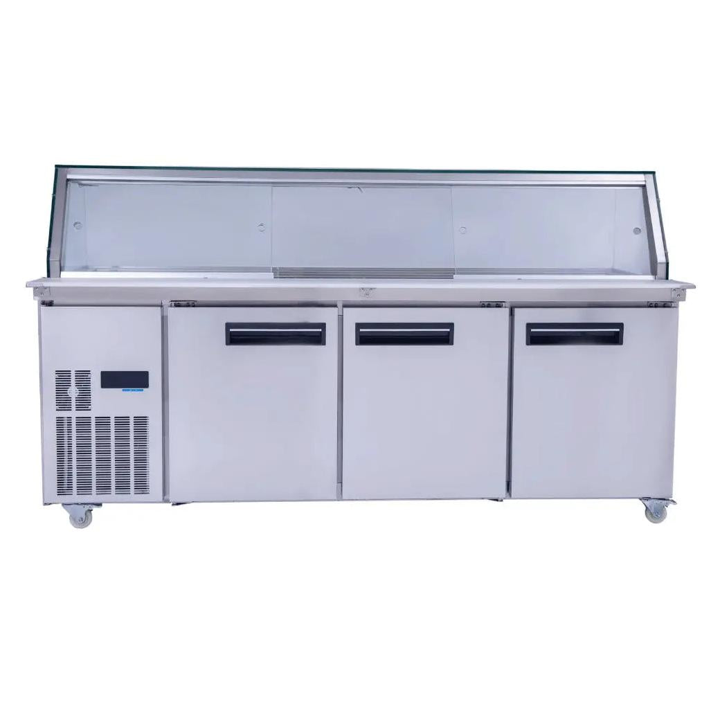 F.E.D Thermaster PG210FA-XG Cold Salad & Noodle Bar 6x1/1 GN Pans Mattys