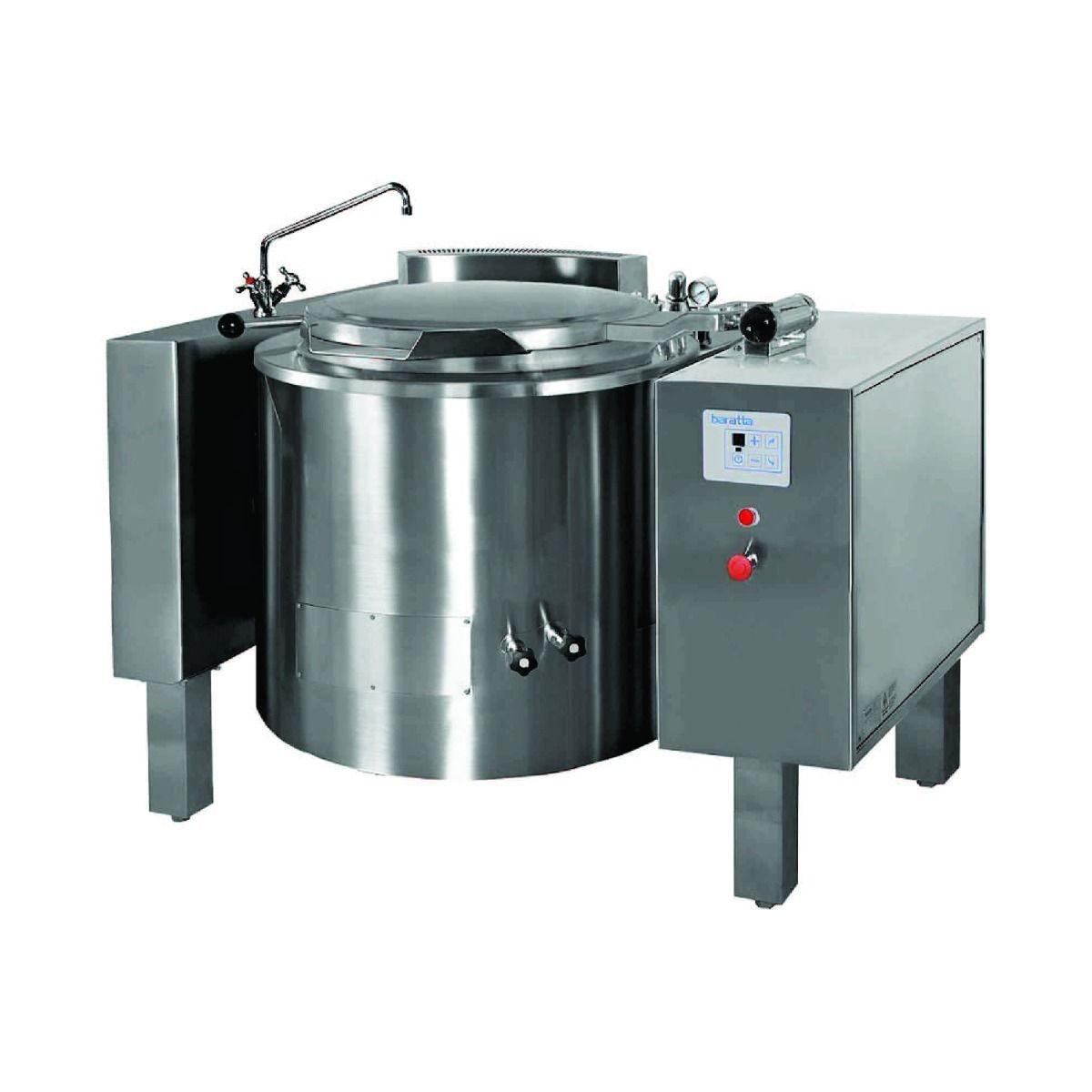 Baratta Indirect Gas Boiling Pan Electric Tilting - PIAR-110GE Mattys