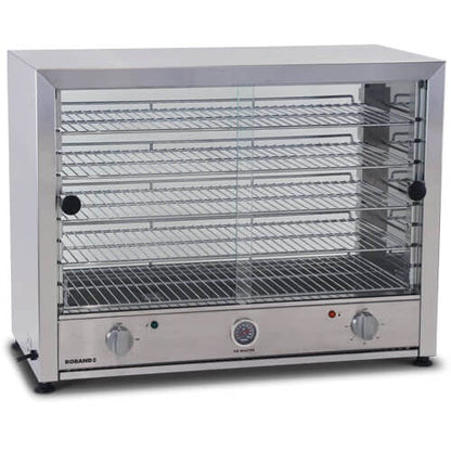 Roband PM100G Pie Warmer With Glass Doors Both Sides (100 Pies) Mattys