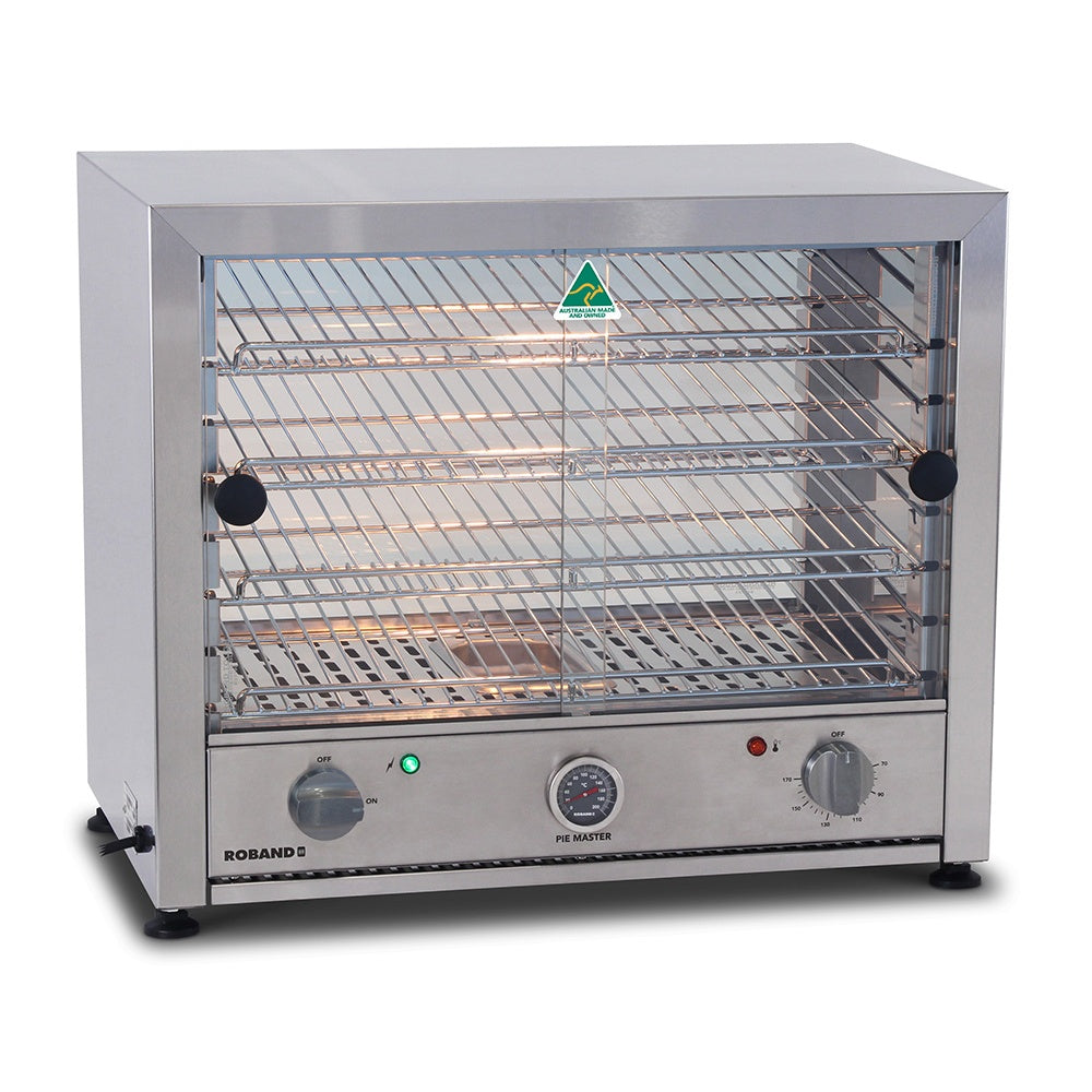 ROBAND PM100S Pie warmer, stainless steel doors and back Mattys