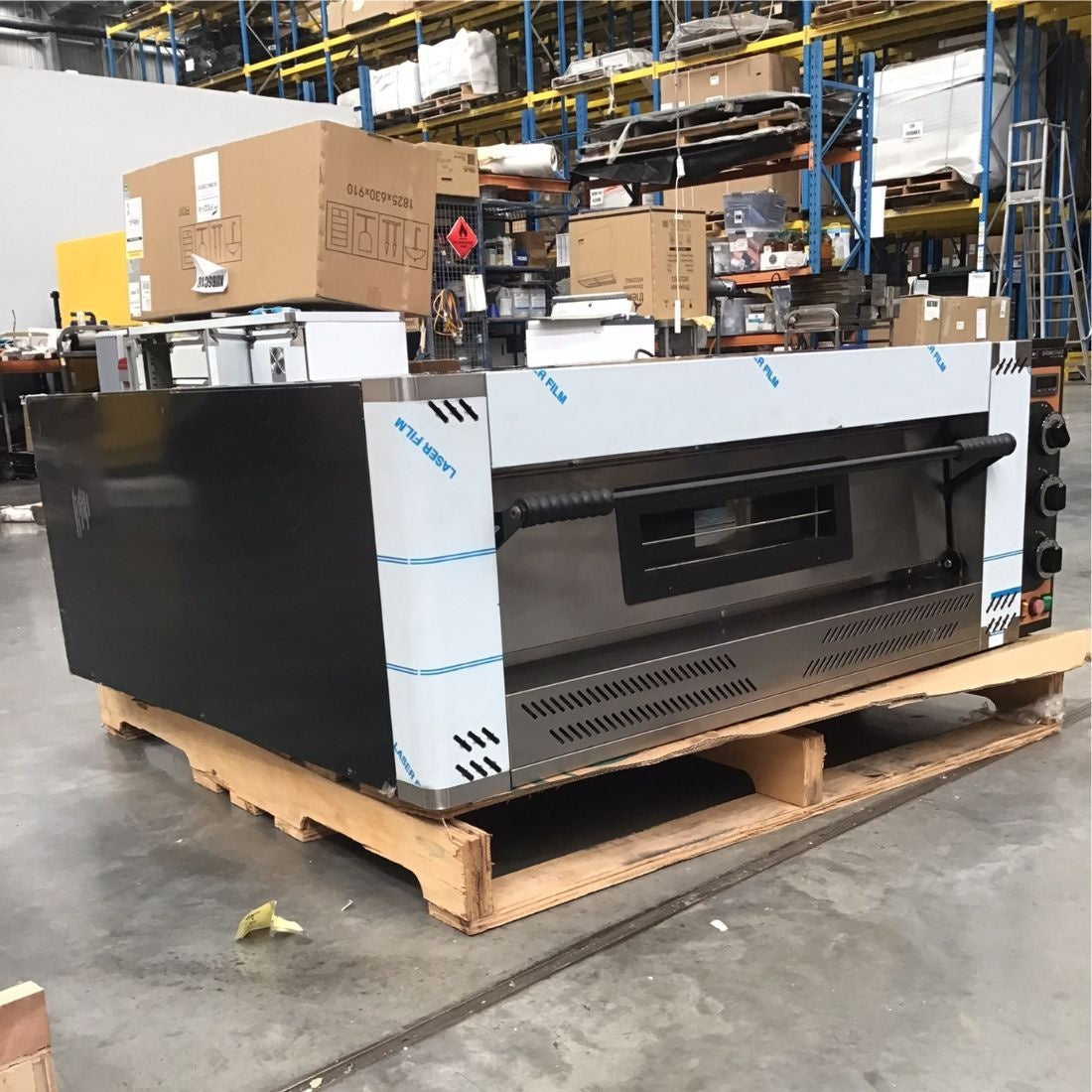 2NDs: Prisma Food SIngle Deck Gas Pizza&Bakery Ovens - PMG-9-NSW2080 Prismafood