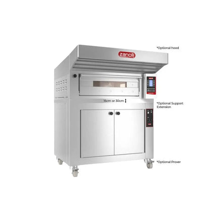 Zanolli Teorema Polis 2S/MC18-1 Single Deck Bakery Oven 2 Tray (400 x 600) Capacity - POM1E04A-1 Mattys