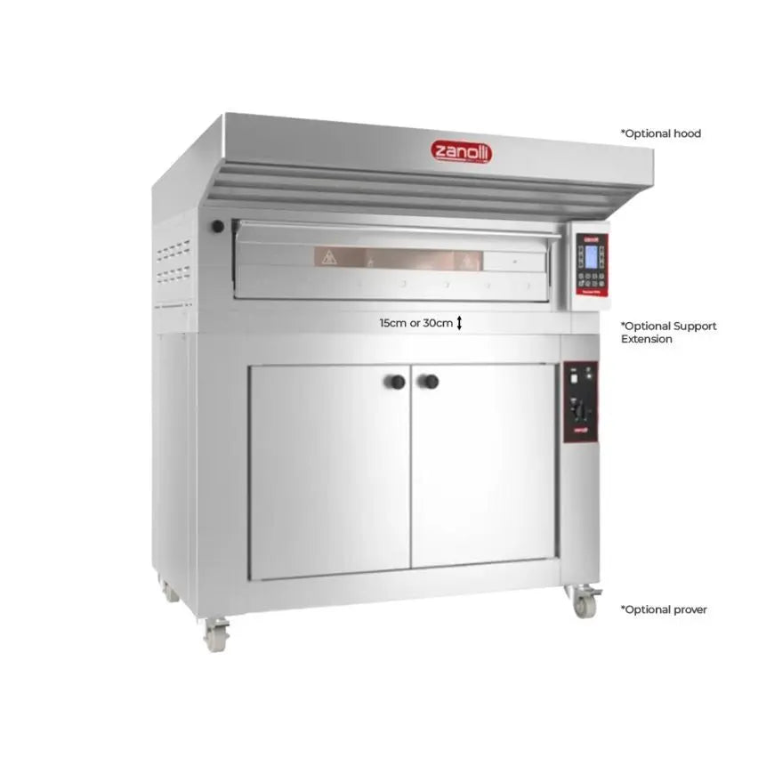 Zanolli Teorema Polis 3/MC18-1 Single Deck Bakery Oven - 3 Tray (400 X 600) Capacity POM3E04A Mattys