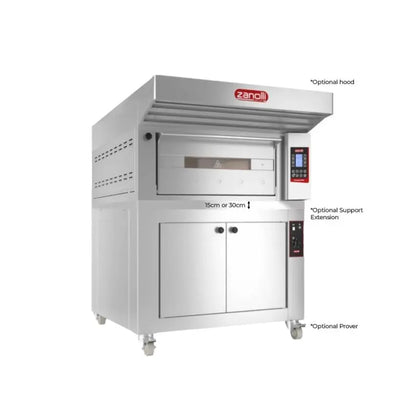 Zanolli Teorema Polis 4 Tray Bakery Deck Oven - 260mm Chamber Height POM4E06A Mattys