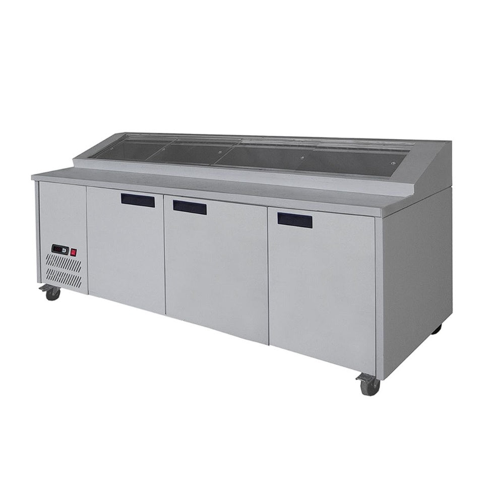 PPB/21 three door DELUXE Pizza Prep Bench Mattys