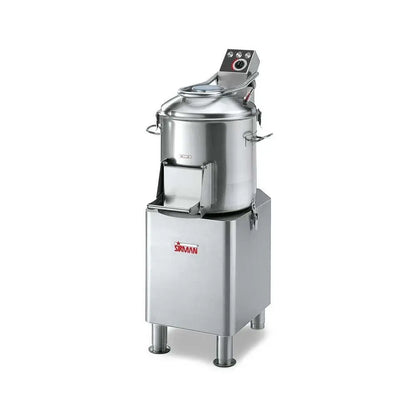 Sirman PPJ20 freestanding 400V Potato Peeler 20kg / 35L Batch Capacity Mattys