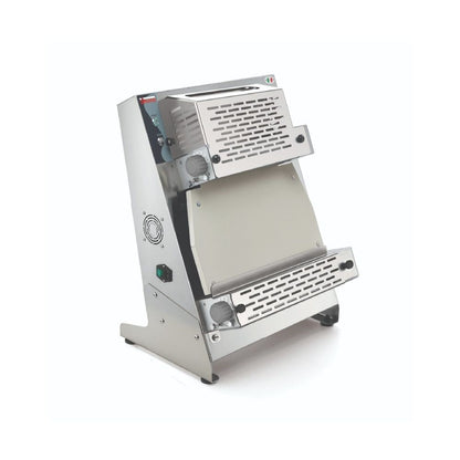 Sirman P-Roll 420/2 RP Plus 420mm Dough Roller with Foot Pedal | Parallel Double Pass Mattys