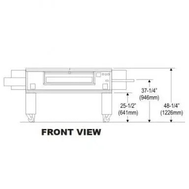 Middleby Marshall PS670G-CAV Wow Series Converyor Oven without Stand Mattys