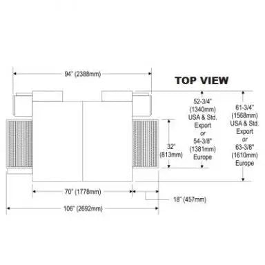 Middleby Marshall PS670G-CAV Wow Series Converyor Oven without Stand Mattys