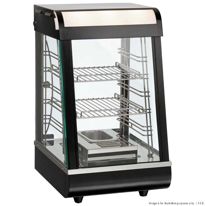 F.E.D. Benchstar All Stainless Steel Pie Warmer and Hot Food Display 40 Pies PW-RT/380/TGE Mattys