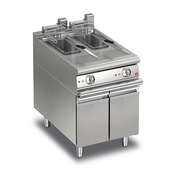 Baron Q70FRI/E610 2 Basin Electric Deep Fryer 2x10L