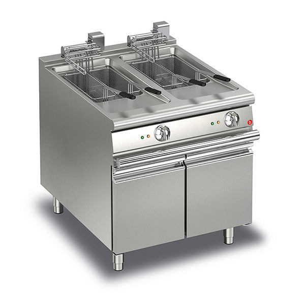 Baron Q70FRI/E815 2 Basin Electric Deep Fryer 2x15L