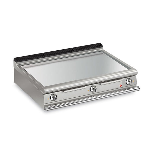 Baron Q70FT/E1205 3 Burner Electric Fry Top With Smooth Chrome Plate And Thermostat Control Mattys