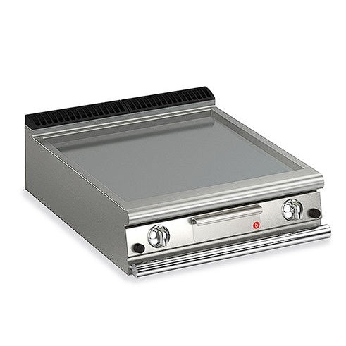 Baron 2 Burner Gas Fry With Smooth Mild Steel Plate - Q70FT/G800 Mattys