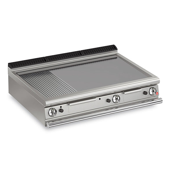 Baron Q70FTT/G1220 1200mm Gas Mild Steel Combination Griddle Plate
