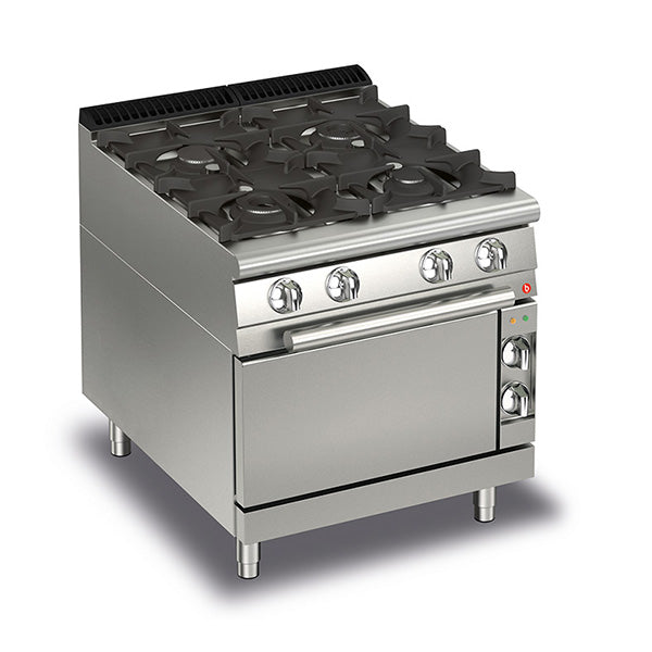Baron Q70PCF/G8005 4 Burner Gas Cook Top with Gas Oven