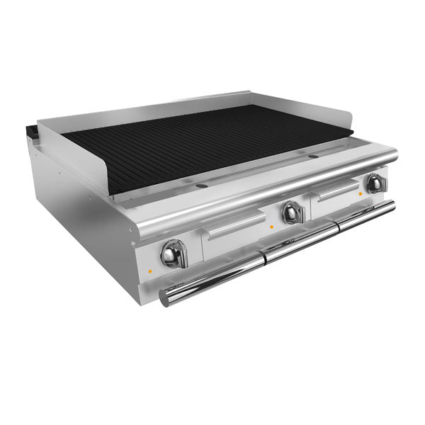 Baron Q70SG/E123P 3 Element Electric Chargrill