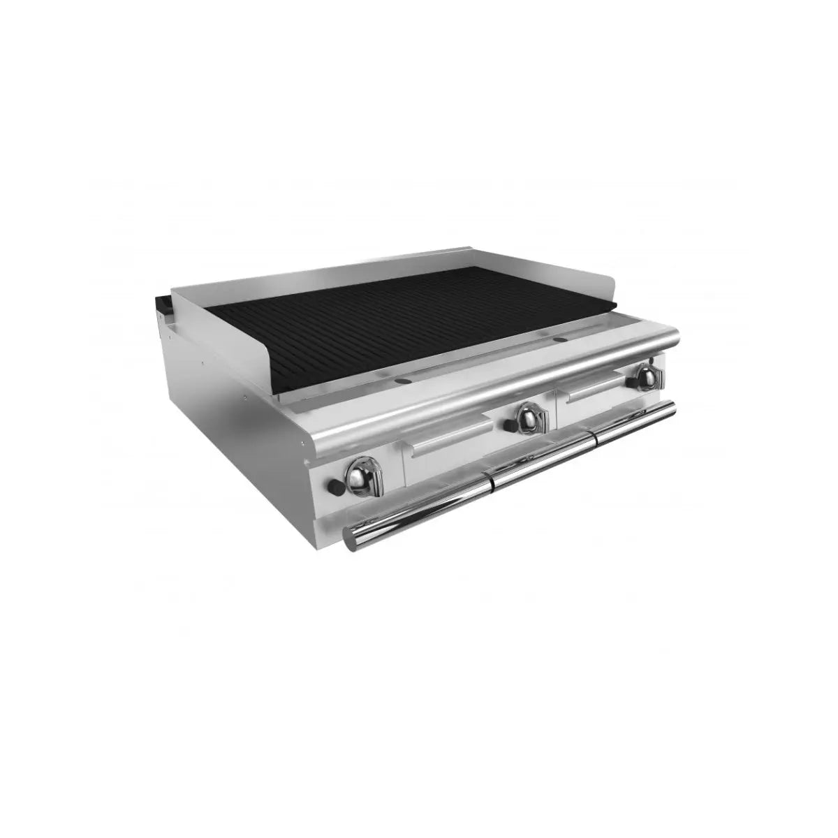 Baron Q70SGL/G123 3 Burner Gas Lava Rock Chargrill Mattys