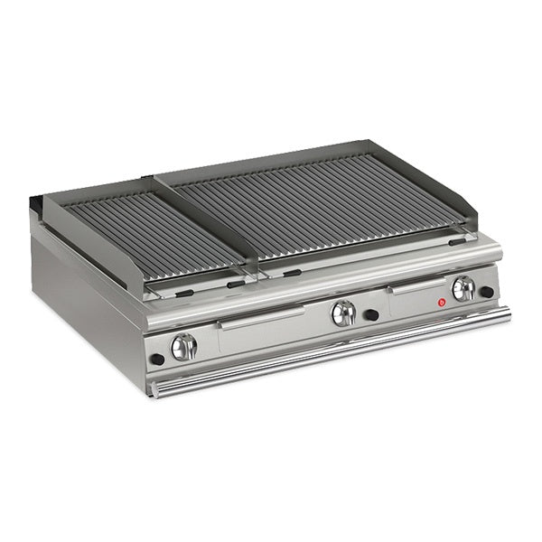 Baron Q90GLT/G1200 3 Burner Gas Lava Rock Chargrill Mattys
