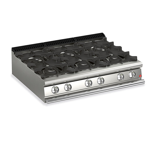 Baron Q90PC/G1205 6 Burner Bench Gas Cook Top