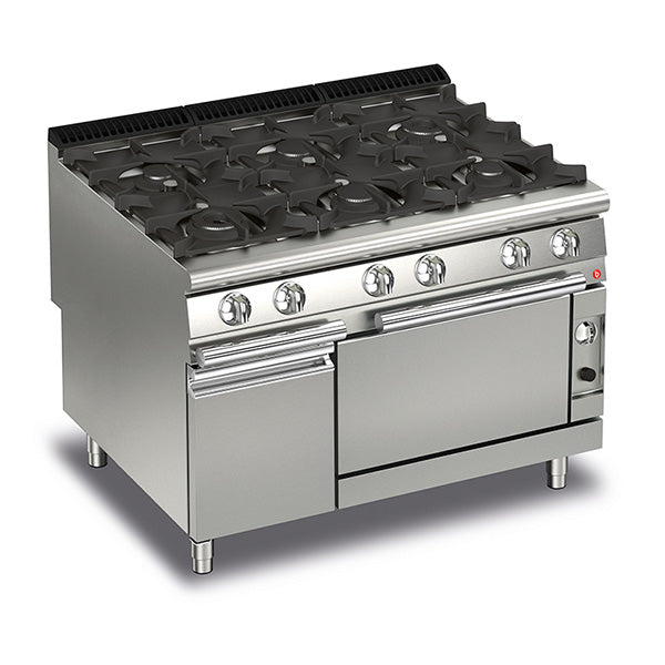 Baron Q90PCF/G1205 6 Burner Gas Cook Top with Gas Oven