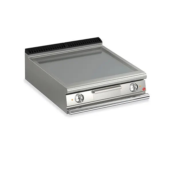 Baron Q90SFT/E800 2 Burner Electric Fry Top With Smooth Mild Steel Plate And Thermostat Control Mattys