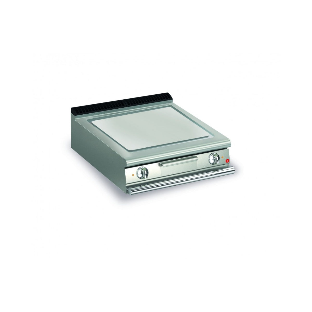 Baron Q90SFT/E805 2 Burner Electric Fry Top With Smooth Chrome Plate And Thermostat Control Mattys