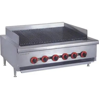 F.E.D. QR-36 Gasmax Six Burner Char Grill Top Mattys