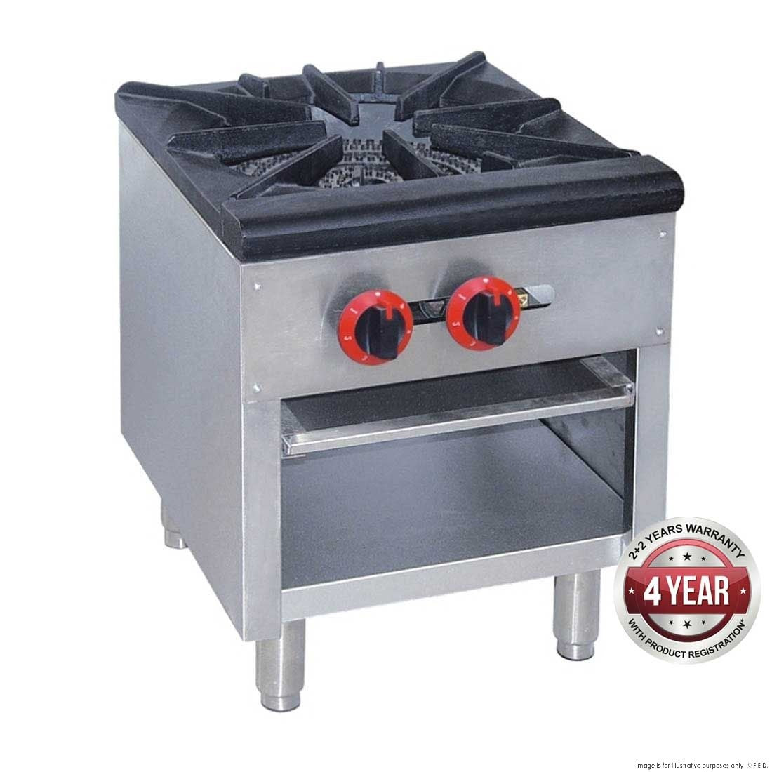 F.E.D. RB-1ELPG GASMAX Freestanding Stockpot / Stock Pot Boiler with Flame Failure Mattys