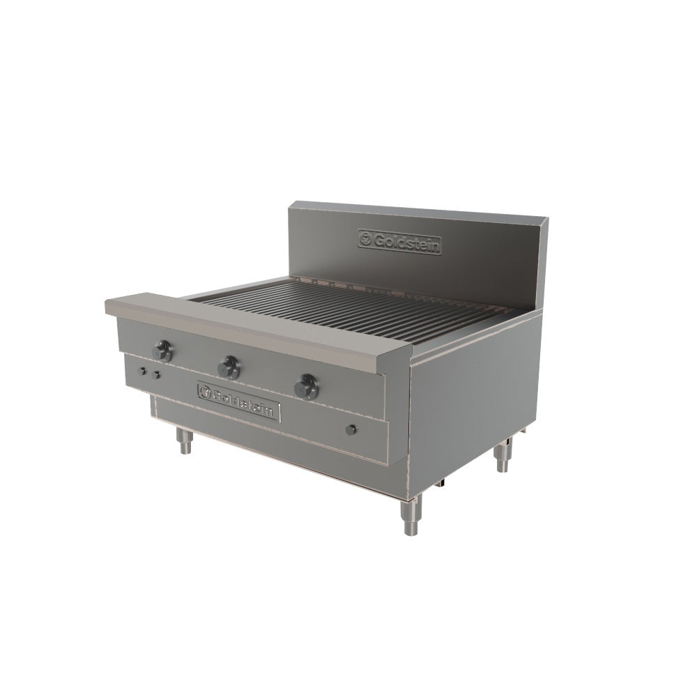 Goldstein Gas Char Broiler BBQ - RBA36L Mattys
