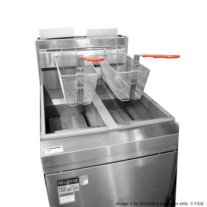 F.E.D. Gasmax RC400TE - Superfast Natural Gas Tube Twin Vat Fryer Mattys