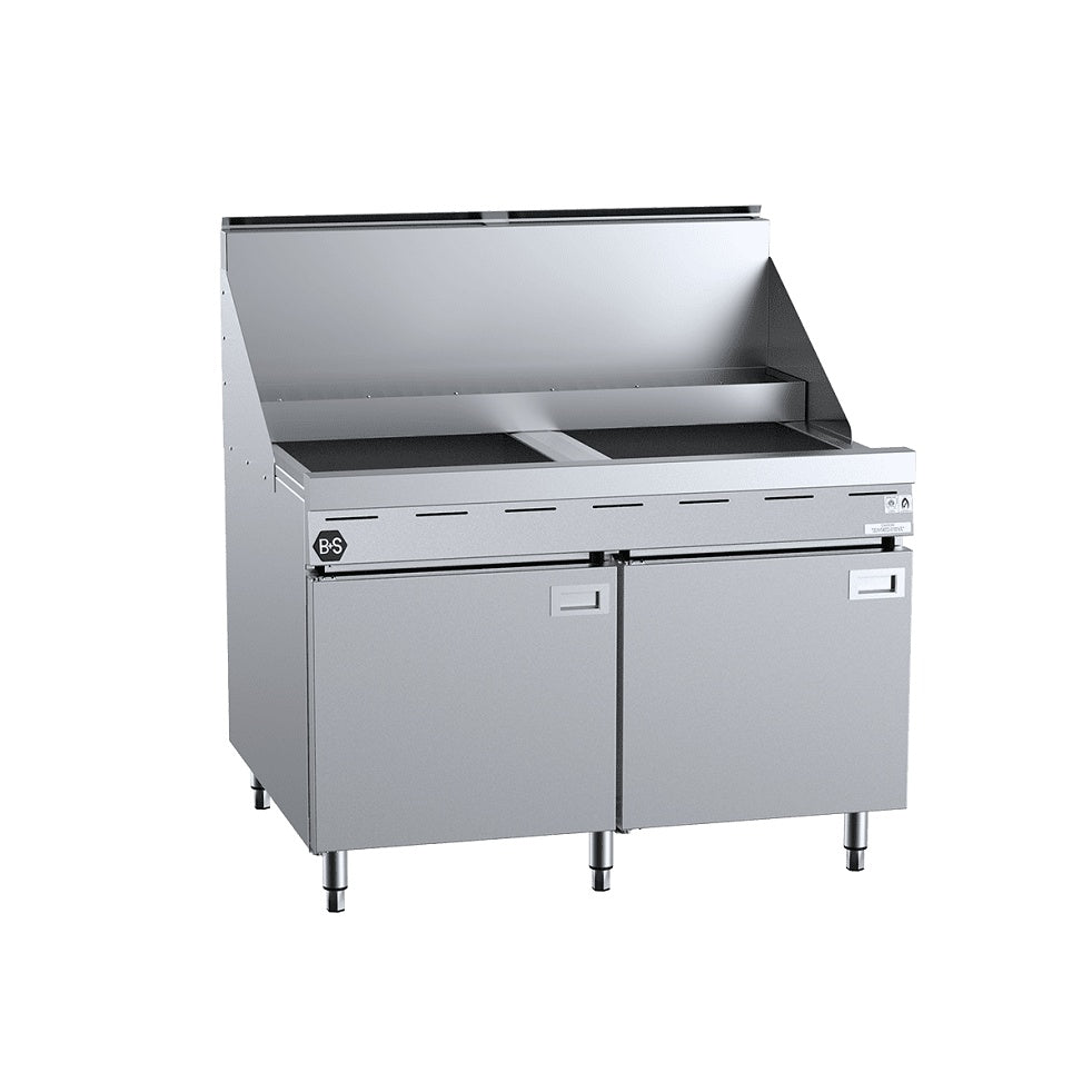 B+S Black RF-2 - Two Pan Gas Rapid Fryer Mattys