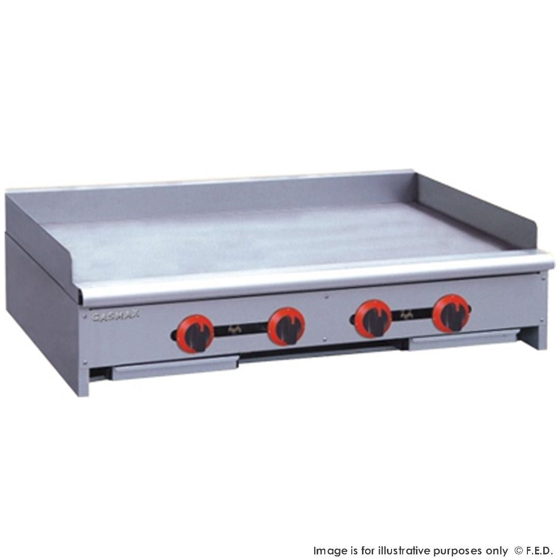 F.E.D. GASMAX Four burner griddle LPG - RGT-48ELPG Mattys