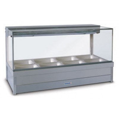 Roband S24 Square Glass Hot Food Display Bars Mattys