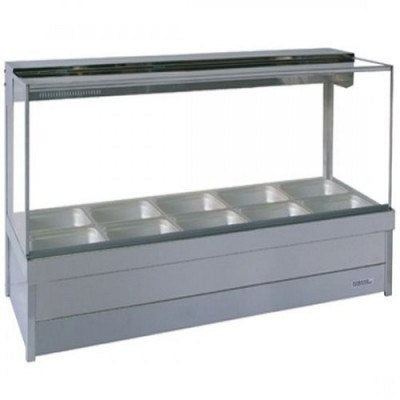Roband S25RD Square Glass Hot Food Display Bars Mattys