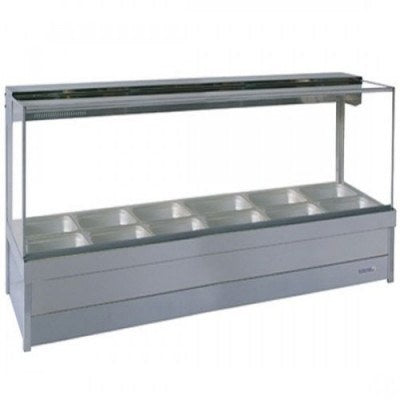 Roband S26RD Square Glass Hot Food Display Bars Mattys