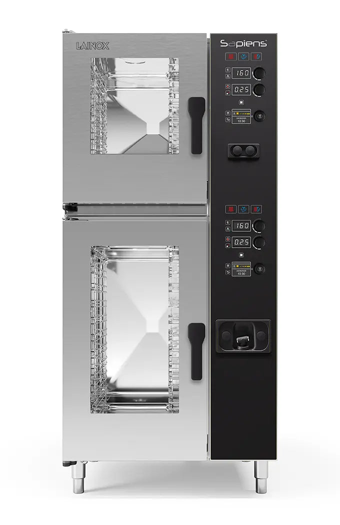 Lainox Sapiens Combi Oven Stacked 6+10 Tray 1/1 GN