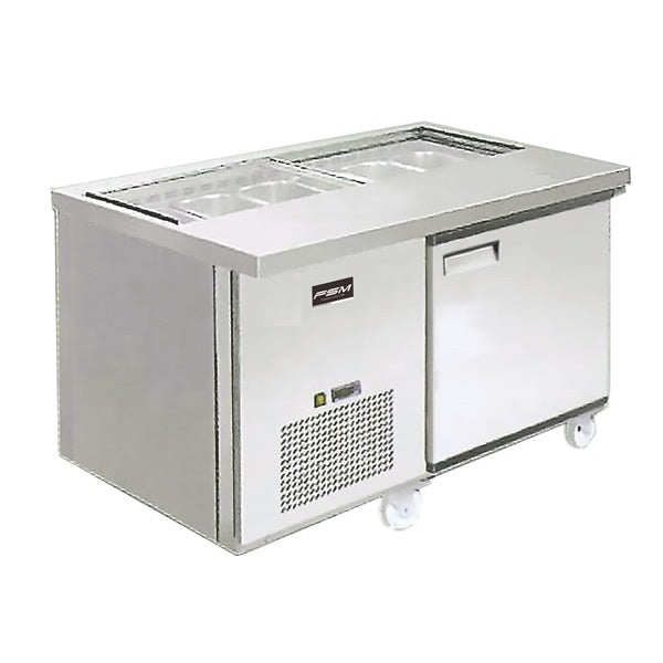 SC1200SD FSM Refrigeration P Series Single Door Sandwich Counter Unit 1200mm x 760mm x 840mm Mattys