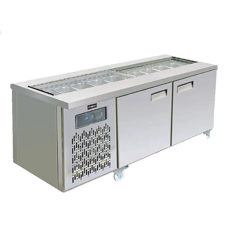 SC1800SD FSM Refrigeration P Series Two Door Sandwich Counter Unit 1800mm x 760mm x 840mm Mattys
