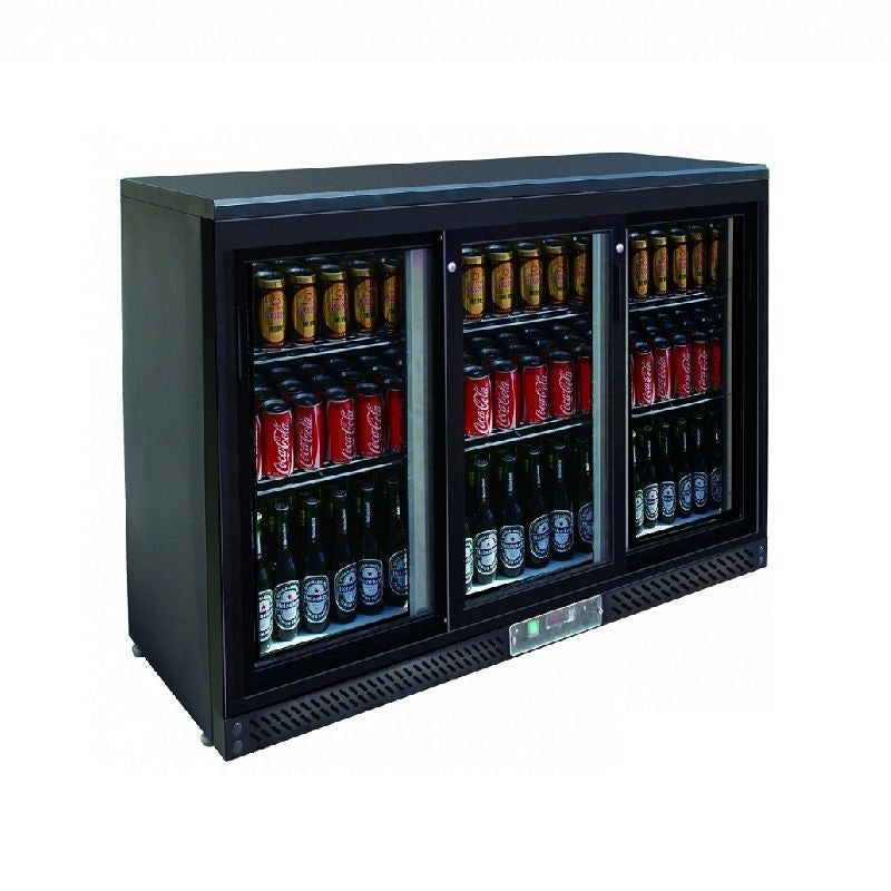 F.E.D. Thermaster Three sliding door bar cooler - SC316SD Mattys