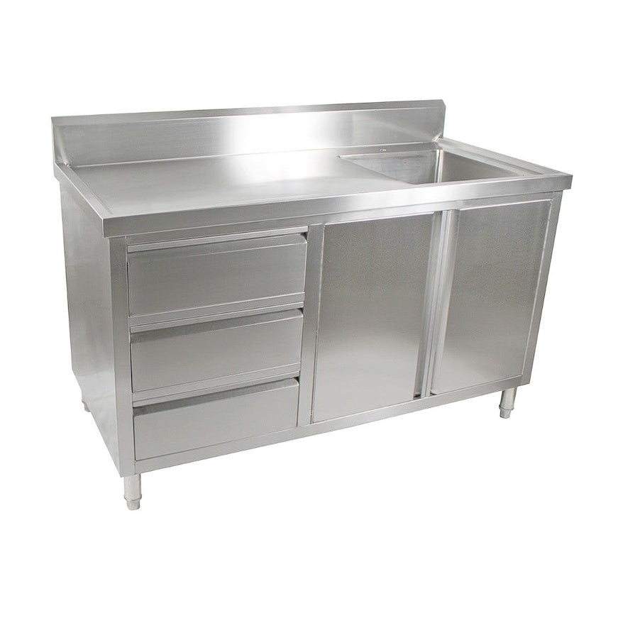 F.E.D. Modular Systems SC-6-1500R-H Cabinet with Right Sink Mattys
