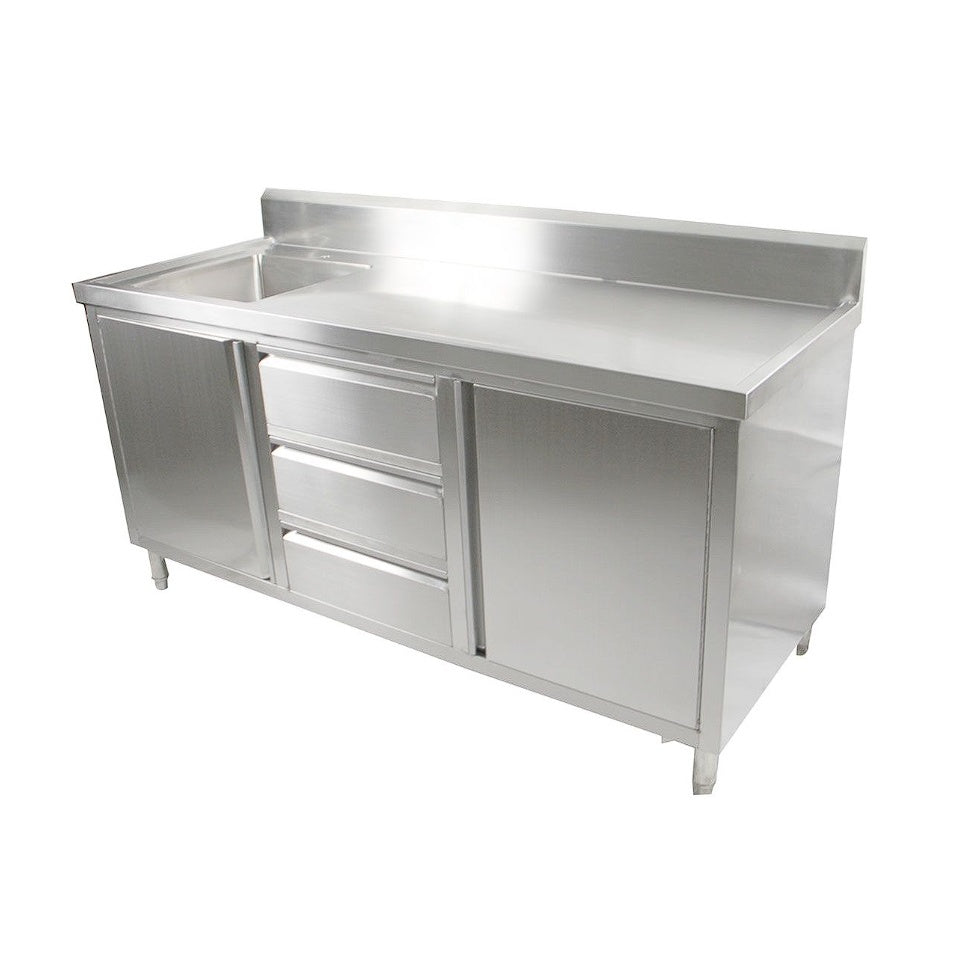 F.E.D. Modular Systems SC-6-1800L-H Cabinet with Left Sink Mattys