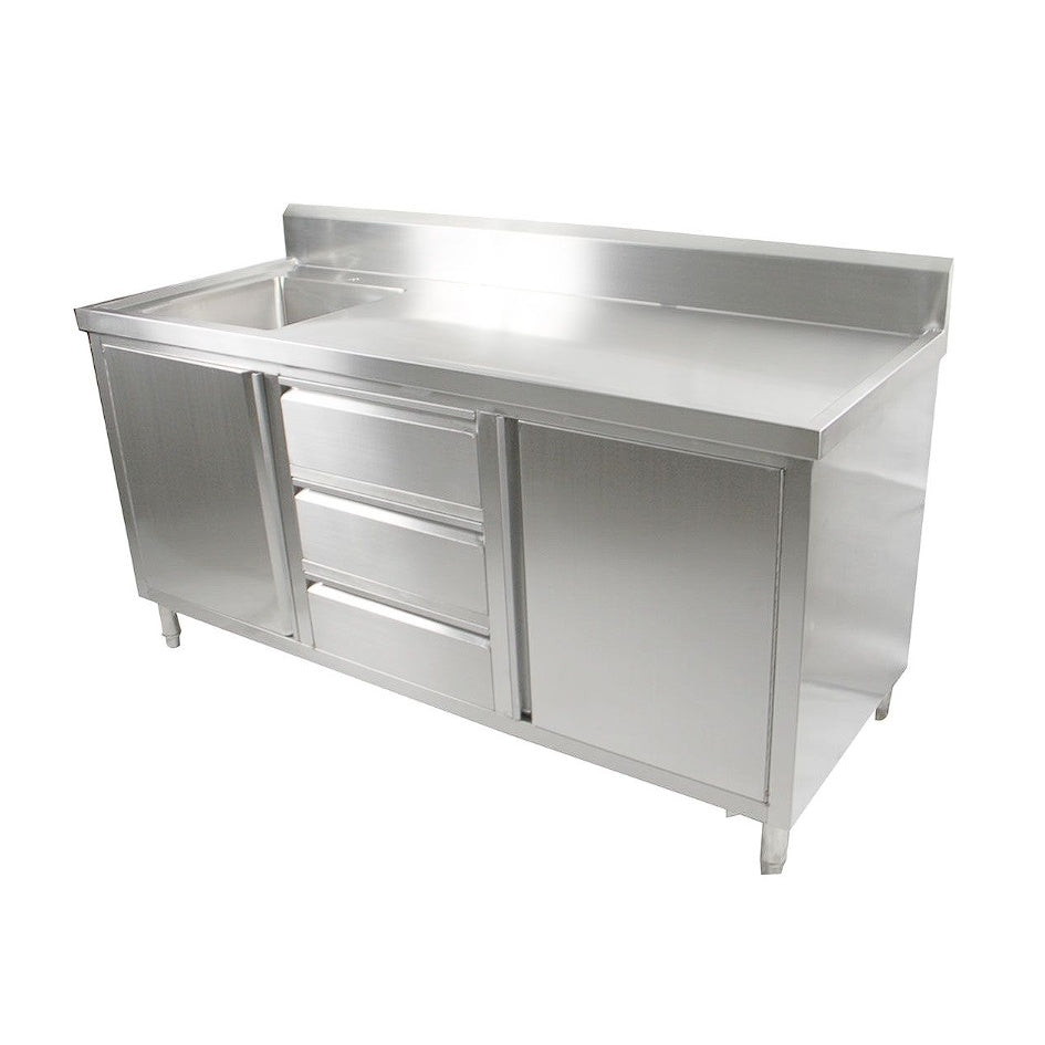 F.E.D. Modular Systems SC-6-2100L-H Cabinet with Left Sink Mattys