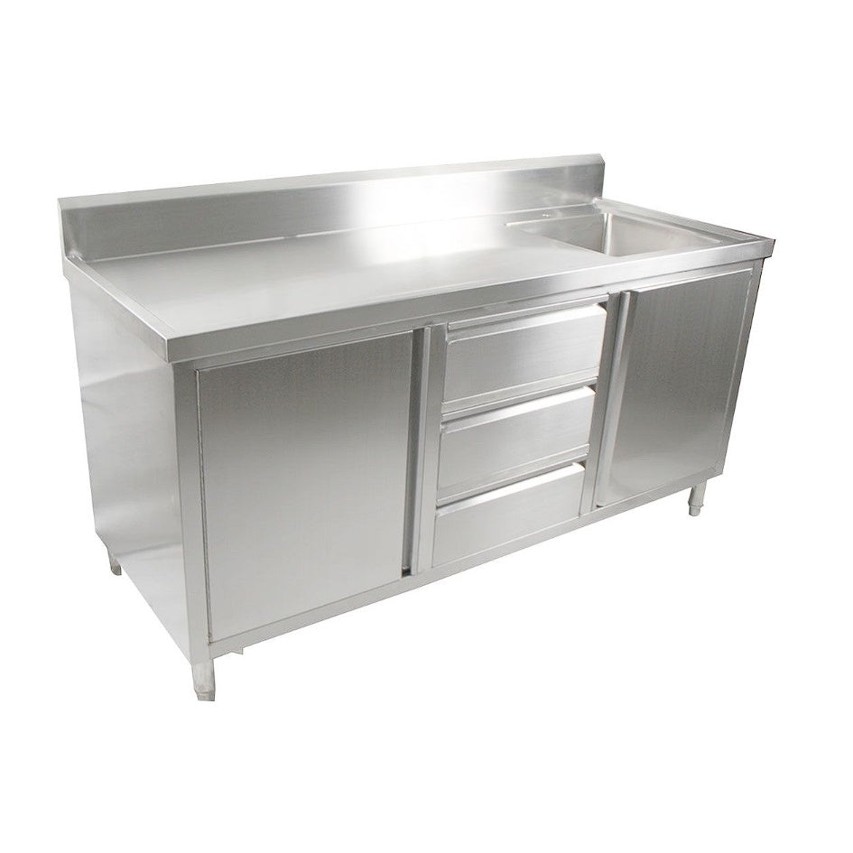F.E.D. Modular Systems SC-6-2100R-H Cabinet with Right Sink Mattys