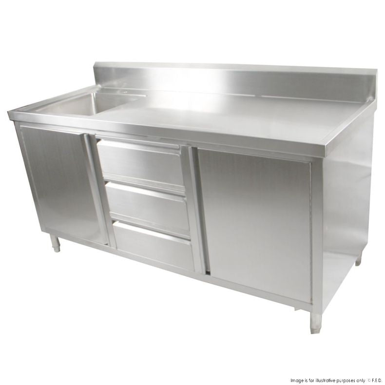F.E.D. Modular Systems SC-7-1800R-H CABINET WITH RIGHT SINK Mattys