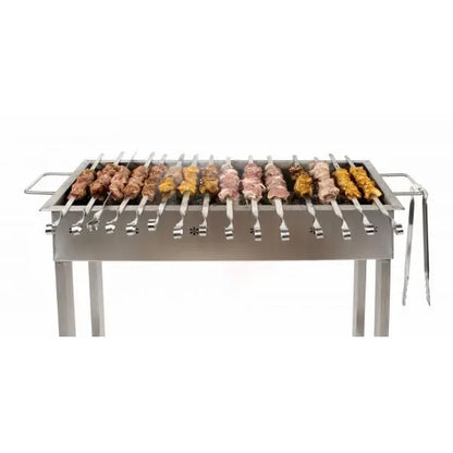 SEMAK SCG12 Skewer Charcoal Grill 12 Skewers Mattys