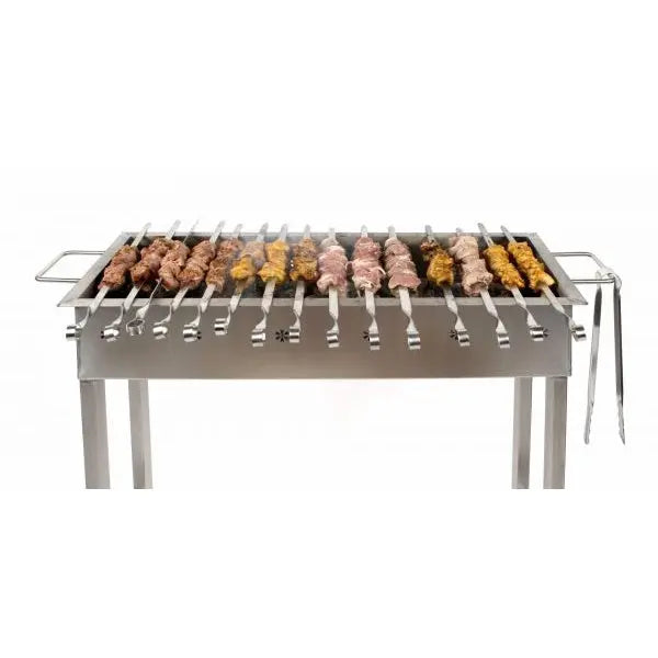 SEMAK SCG12 Skewer Charcoal Grill 12 Skewers Mattys