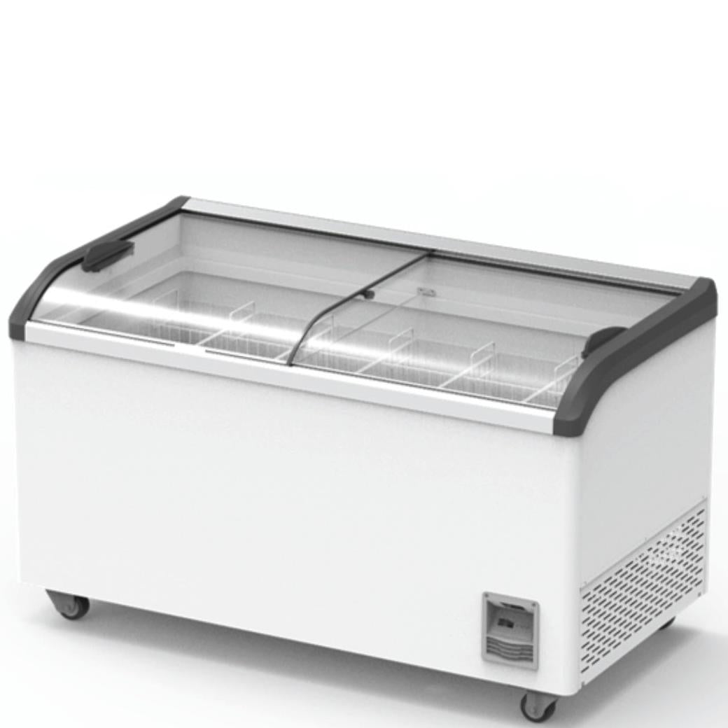 F.E.D Thermaster-SD-506K Heavy Duty Supermarket Glass Sliding Lid Freezers 506L - SD-506K Mattys
